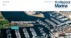 Desktop Screenshot of hartlepool-marina.com